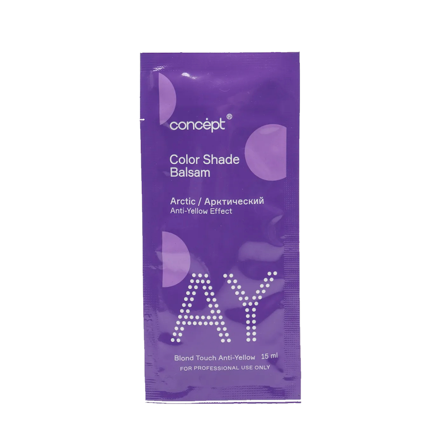 CONCEPT ANTI-YELLOW Бальзам оттеночный ЭФФЕКТ 15мл  АРКТИЧЕСКИЙ БЛОНД