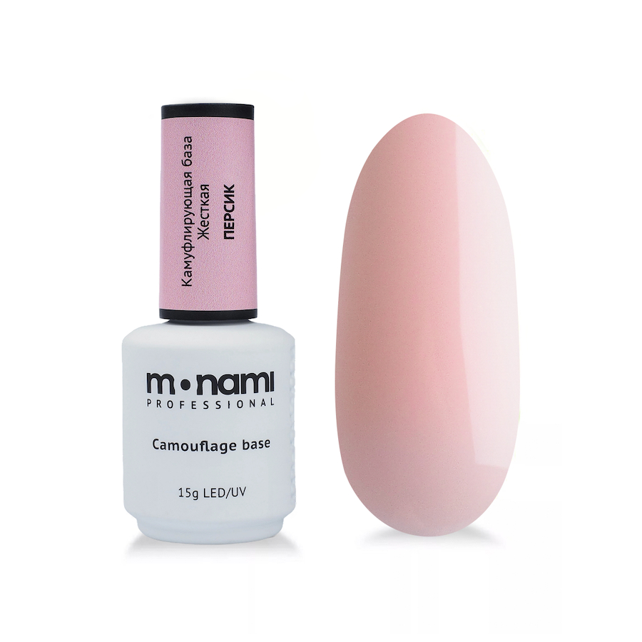 MONAMI Камуфлирующая база ЖЕСТКАЯ 15гр  ПЕРСИК