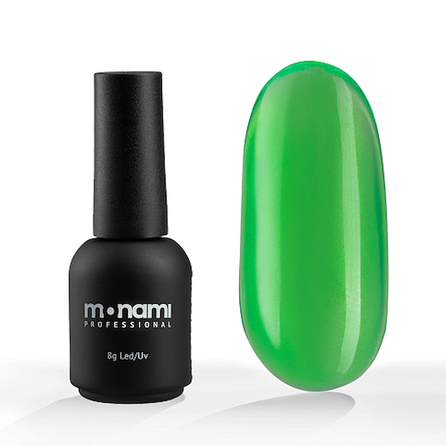 MONAMI Гель - лак  NEON GLASS  8мл  GREEN