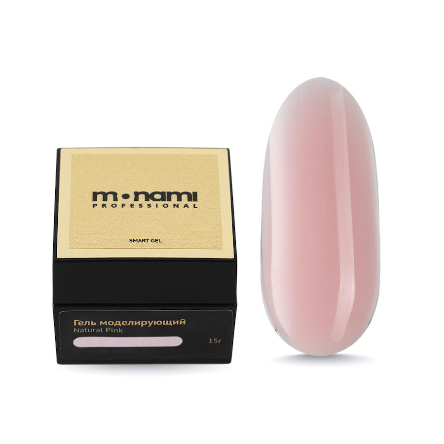 MONAMI Гель моделирующий SMART 15мл  NATURAL PINK