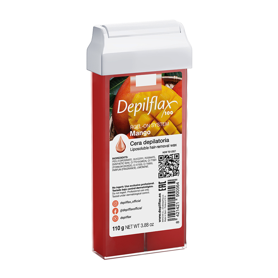 DEPILFLAX 02-226 Воск в картридже 110гр  МАНГО