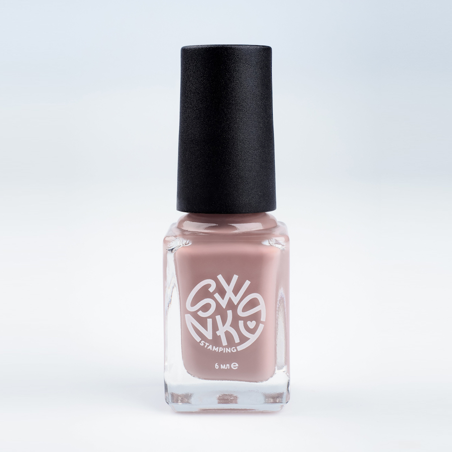 SWANKY Лак д/стемпинга SCANDI 6мл  NUDE