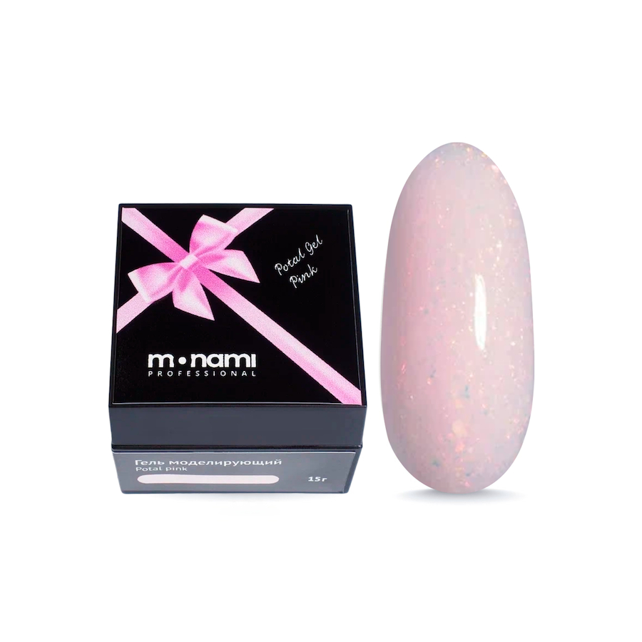 MONAMI Гель моделирующий POTAL 15гр  PINK