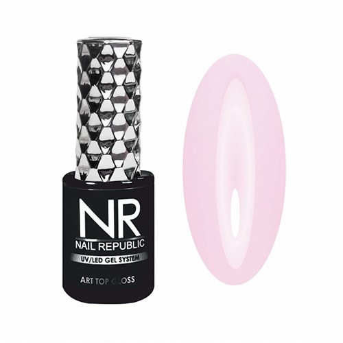 NAIL REPUBLIC Топ д/гель - лака ART TOP GLOSS 10мл  №021