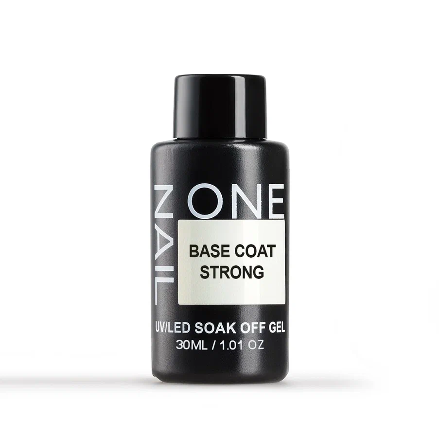 ONE NAIL База д/гель - лака Base Coat STRONG 30мл  БУТЫЛКА