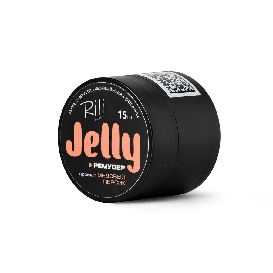 LOVELY Ремувер RILI JELLY 15гр  МЕДОВЫЙ ПЕРСИК