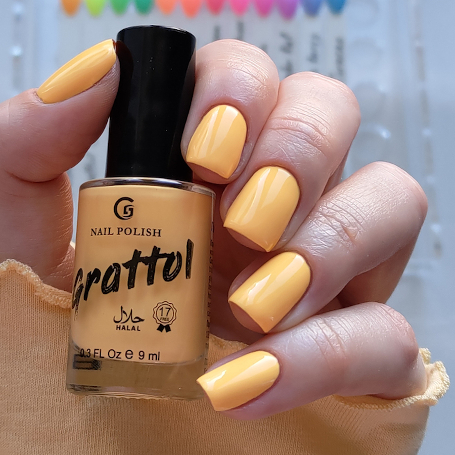 GRATTOL Лак д/ногтей MACARON 9мл  №01