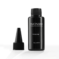 MONAMI Топ д/гель - лака GLOSSY 50мл без липкого слоя