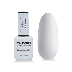 MONAMI Камуфлирующая база ЖЕСТКАЯ 15гр  МОЛОЧНАЯ