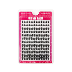 OH MY LASH Набор черных накладных ресниц в пучках DOLL FIX