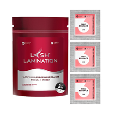 SEXY LAMINATION Набор д/ламинирования д/ресниц и бровей САШЕ 3шт 2мл  SILK ESSENCE