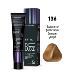 ESTEL DE LUXE Краска д/волос 60мл   136