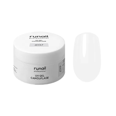 RUNAIL 6107 Камуфлирующий УФ - гель 56гр  МОЛОЧНЫЙ КОКТЕЙЛЬ