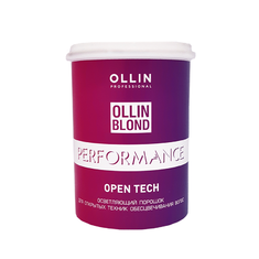 OLLIN BLOND PERFORMANCE Осветляющий порошок д/открытых техник обесцвечивания волос 500гр