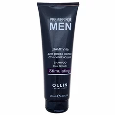 OLLIN PREMIER FOR MEN Шампунь д/роста волос стимулирующий 250мл
