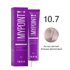 TEFIA Гель - краска д/волос ТОН В ТОН 60мл  10.7