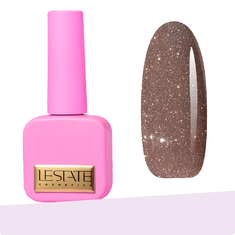 LESTATE Гель - лак BROWN GLOW 11мл  №002