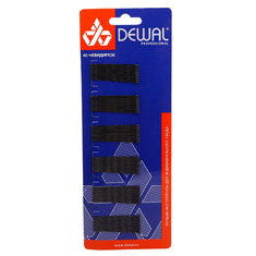 DEWAL Невидимки CL3011B-1 черные волна 50мм 60шт