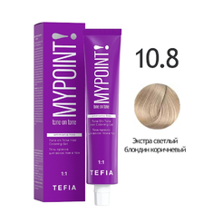 TEFIA Гель - краска д/волос ТОН В ТОН 60мл  10.8