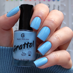 GRATTOL Лак д/ногтей MACARON 9мл  №12