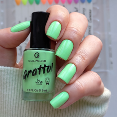 GRATTOL Лак д/ногтей MACARON 9мл  №03