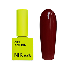 NIK NAILS Гель - лак RED 10мл  №09