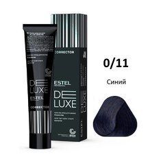 ESTEL DE LUXE Краска д/волос 60мл    0/11 синий