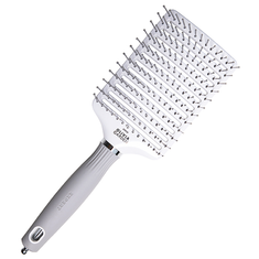 OLIVIA GARDEN Щетка EXPERT CARE VENT NYLON BRISTLE WHITE GREY L  ID2039