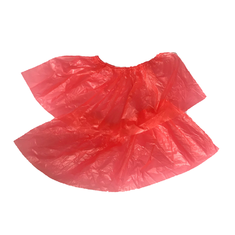 ОПТИ ТРЕЙД Бахилы ПНД 2,6 СТАНДАРТ 100шт  КРАСНЫЕ