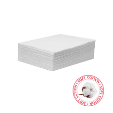 ONE TOUCH 06-680 Салфетки ХЛОПОК белый сетка КОМФОРТ 20х30см 100шт