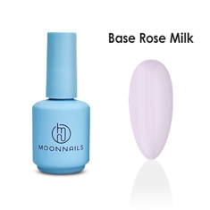 MOONNAILS База камуфлирующая 15мл  ROSE MILK