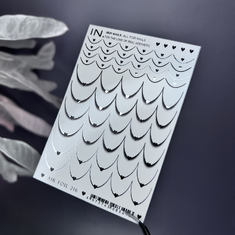 IBDI NAILS Слайдеры д/ногтей AIR FOIL 216