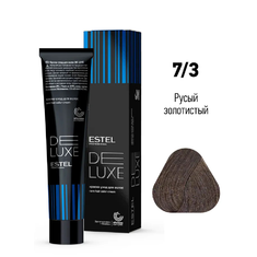 ESTEL DE LUXE Краска д/волос 60мл    7/3 русый золотистый