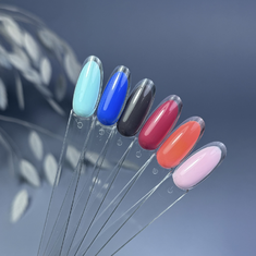 NAIL ART Палитра д/лаков на кольце с бортиком 50шт  ПРОЗРАЧНАЯ