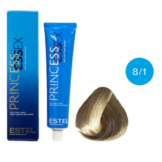 ESTEL PRINCESS ESSEX Крем - краска д/волос 60мл    8/1 светло - русый пепельный металлик