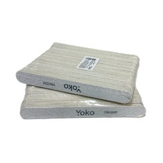 YOKO SF 085 Пилка на деревянной основе ОВАЛ 13см 50шт  150/220