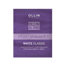 OLLIN BLOND PERFORMANCE Классический осветляющий порошок белого цвета 30гр