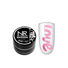 NAIL REPUBLIC Гель - краска д/дизайна GRAFFITI ART 5гр  БЕЛАЯ