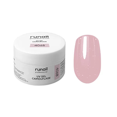 RUNAIL 4068 Камуфлирующий УФ - гель 15гр  СИЯЮЩИЙ ЛАВАНДОВЫЙ РАССВЕТ