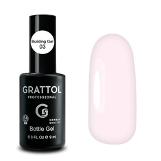 GRATTOL Гель моделирующий BOTTLE GEL 9мл  №03