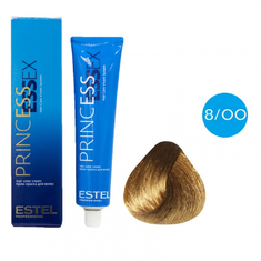 ESTEL PRINCESS ESSEX Крем - краска д/волос 60мл    8/00 светло - русый для седины