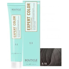 BOUTICLE EXPERT Перманентный крем - краситель д/волос 100мл   №6.18