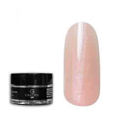 GRATTOL Гель камуфлирующий CAMOUFLAGE GEL SHIMMER 15мл  CREAM ROSE