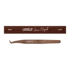 LOVELY Пинцет GRACE BRONZE  тип МИНИ САПОЖОК