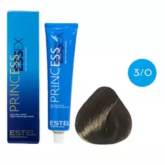 ESTEL PRINCESS ESSEX Крем - краска д/волос 60мл    3/0  темный шатен