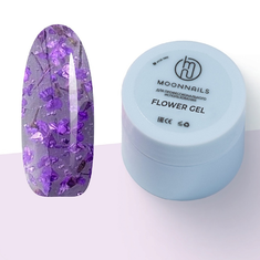 MOONNAILS Гель FLOWER 5мл  PURPLE