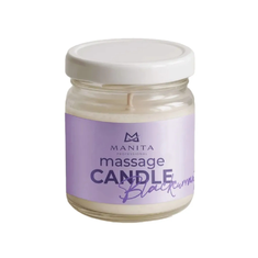 MANITA Свеча массажная 30мл  BLACKCURRANT