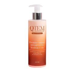 QTEM Шампунь д/укрепления и увлажнения 200мл  КОНФЕТНАЯ КОЛА