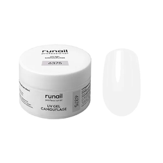 RUNAIL 6375 Камуфлирующий УФ - гель 15гр  МОЛОЧНЫЙ КОКТЕЙЛЬ