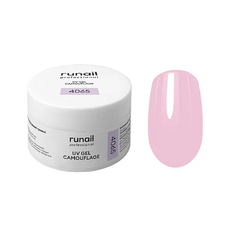 RUNAIL 4065 Камуфлирующий УФ - гель 15гр  ЛАВАНДОВЫЙ ТУМАН